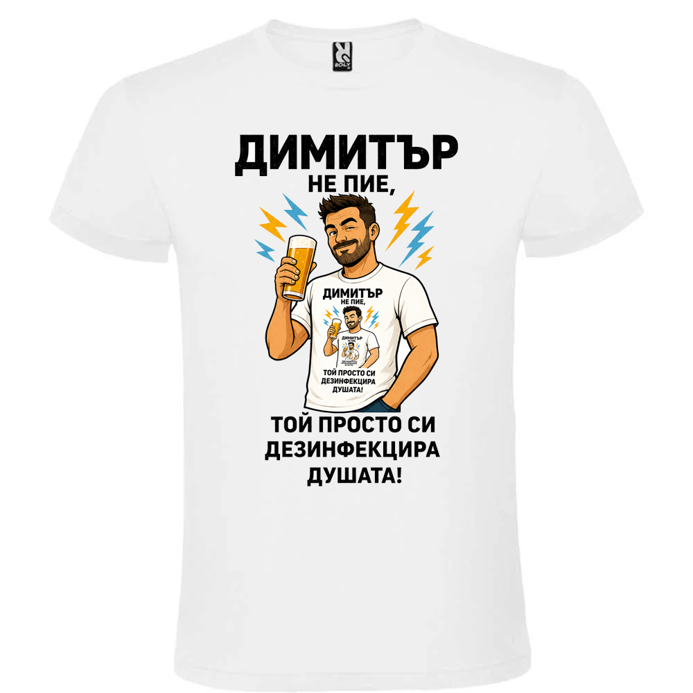 Забавна тениска с име